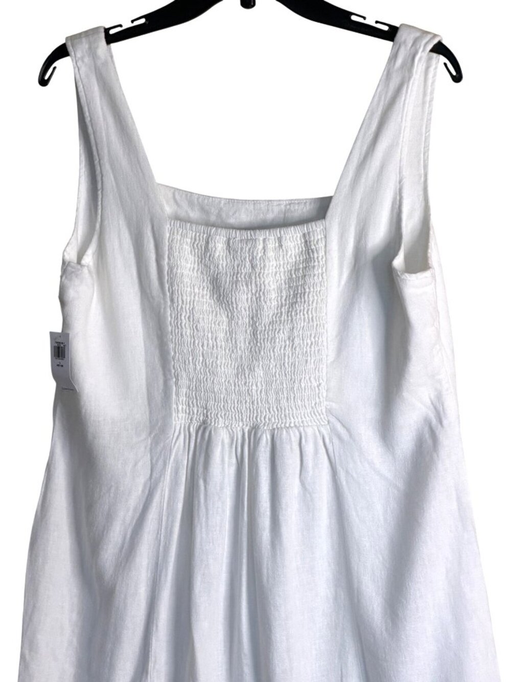 Old Navy Women's Linen Blend Sleeveless Dress Ivory Size PL NWT - Picture 5 of 8